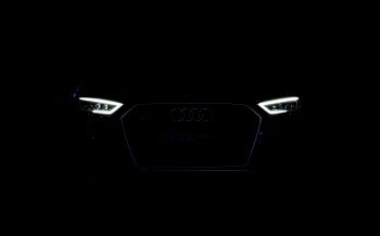 Audi, headlights, black Wallpaper 2560x1600
