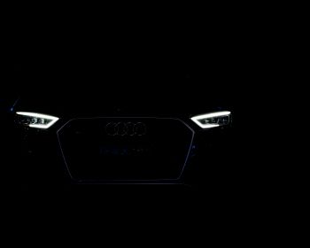 Audi, headlights, black Wallpaper 1280x1024