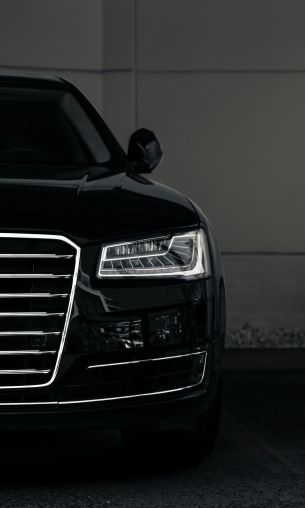 Audi, headlights, black Wallpaper 1200x2000