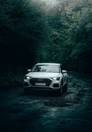 Audi, road Wallpaper 1668x2388