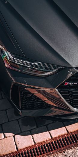 Audi RS 6, fara Wallpaper 720x1440