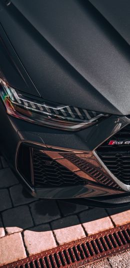 Audi RS 6, fara Wallpaper 1440x2960