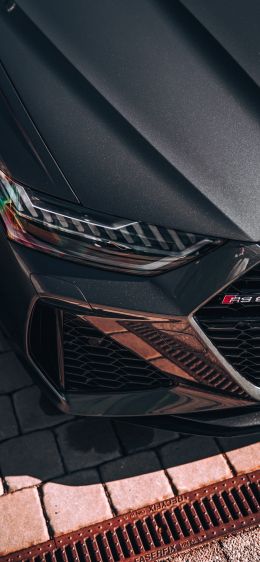 Audi RS 6, fara Wallpaper 828x1792