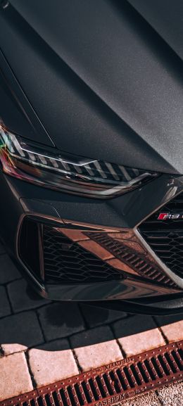 Audi RS 6, fara Wallpaper 1080x2400