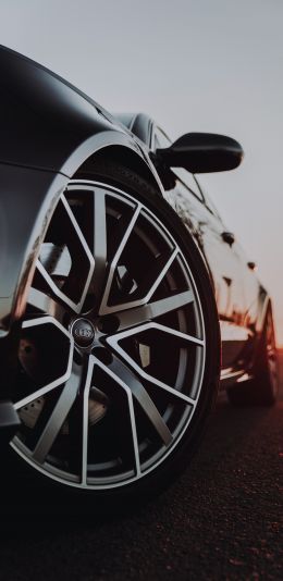 alloy wheel audi, wheel Wallpaper 1440x2960