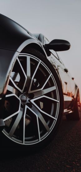 alloy wheel audi, wheel Wallpaper 1440x3040