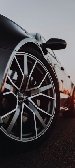 alloy wheel audi, wheel Wallpaper 1440x3200