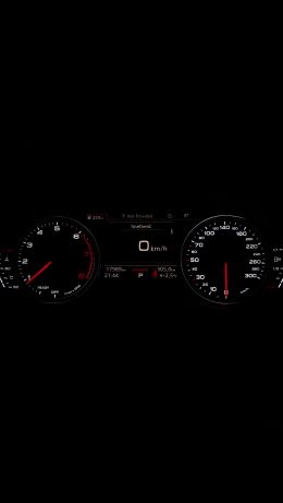 speedometer, black Wallpaper 640x1136