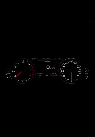 speedometer, black Wallpaper 1640x2360