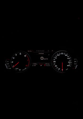 speedometer, black Wallpaper 1668x2388