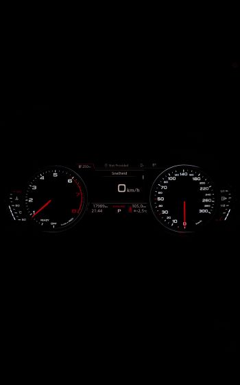 speedometer, black Wallpaper 1200x1920