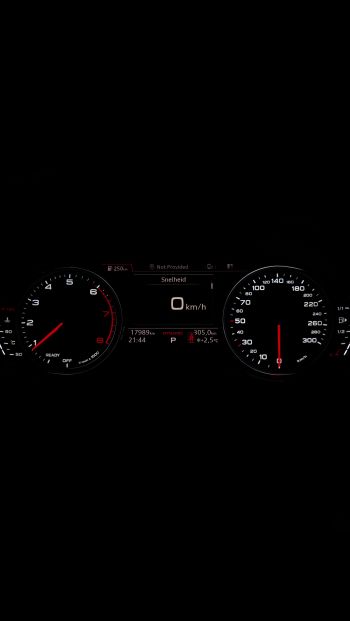 speedometer, black Wallpaper 640x1136