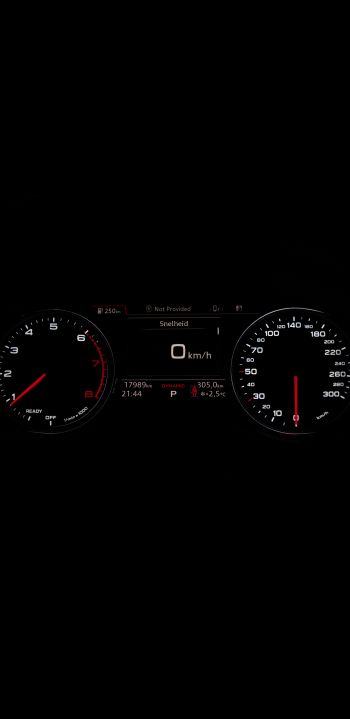 speedometer, black Wallpaper 1080x2220