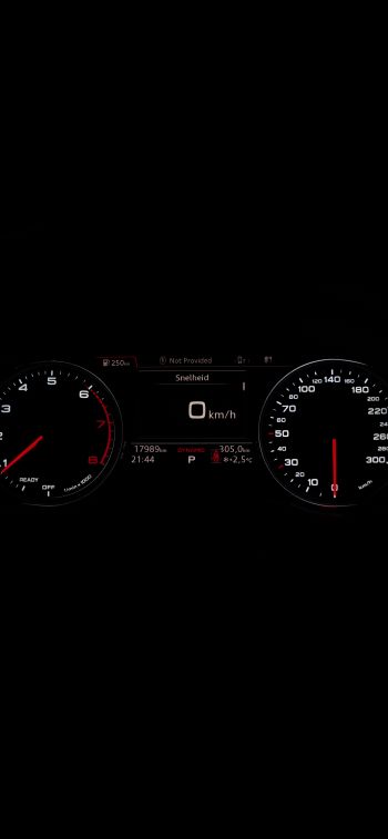 speedometer, black Wallpaper 1242x2688