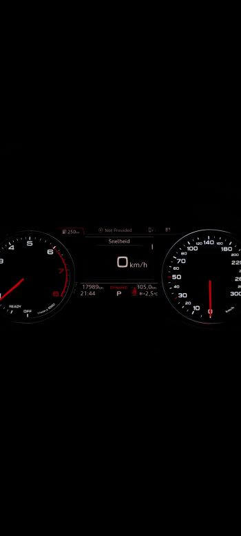 speedometer, black Wallpaper 1080x2400