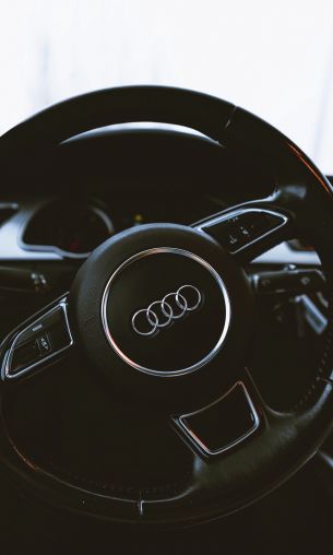 steering wheel audi Wallpaper 1200x2000