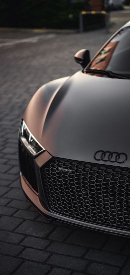 Audi R8, sports car Wallpaper 1080x2280