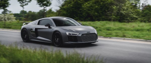 Audi R8, sports car Wallpaper 3440x1440