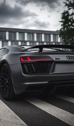 Обои 600x1024 Audi R8, спортивная машина