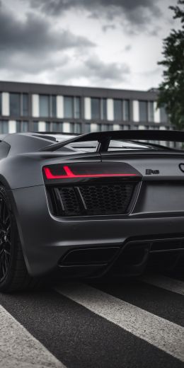 Обои 720x1440 Audi R8, спортивная машина