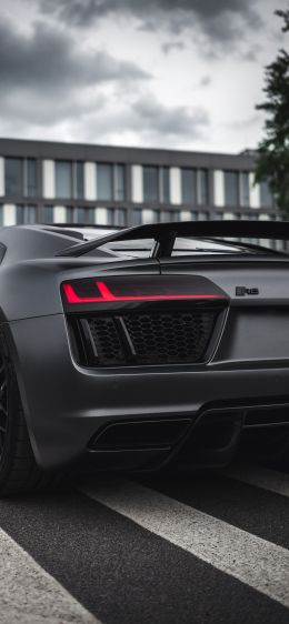 Обои 828x1792 Audi R8, спортивная машина