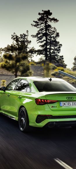 Audi RS 3, road Wallpaper 720x1600