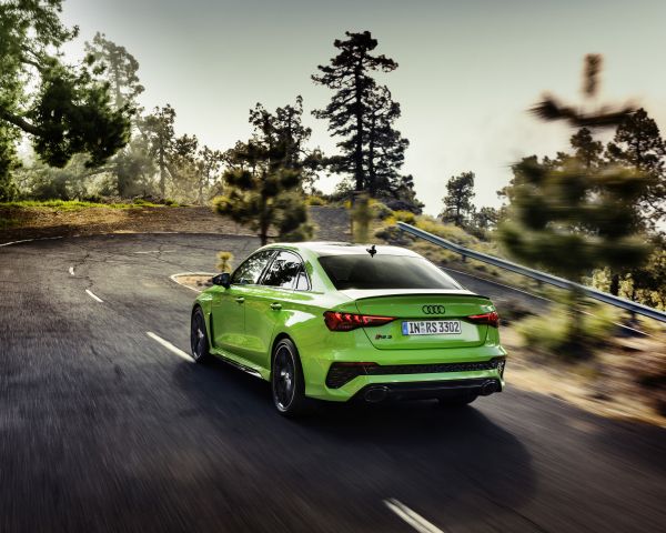 Audi RS 3, road Wallpaper 1280x1024