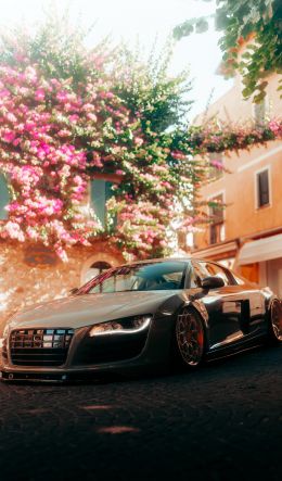 Обои 600x1024 Audi R8, спортивная машина