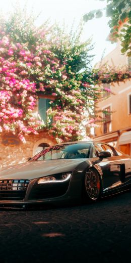 Audi R8, sports car Wallpaper 720x1440