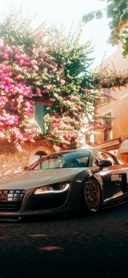 Audi R8, sports car Wallpaper 1080x2340