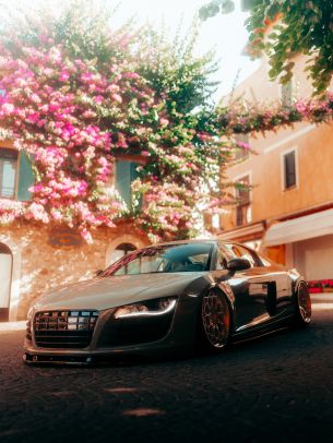 Audi R8, sports car Wallpaper 1620x2160