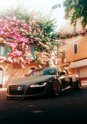 Audi R8, sports car Wallpaper 1668x2388