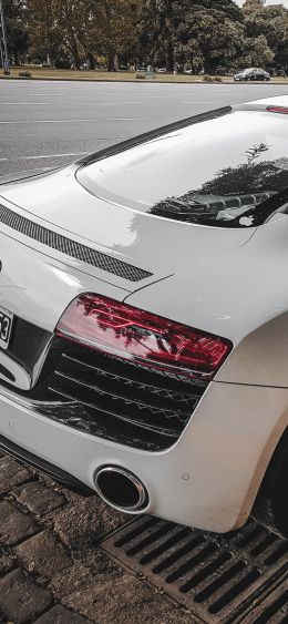 Audi R8, sports car Wallpaper 1080x2340