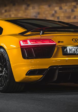 Audi R8, sports car Wallpaper 1640x2360