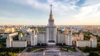 Moscow State University, Moscow, Russia Wallpaper 1920x1080
