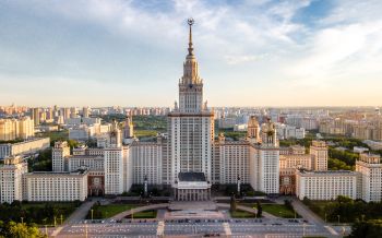 Moscow State University, Moscow, Russia Wallpaper 1920x1200