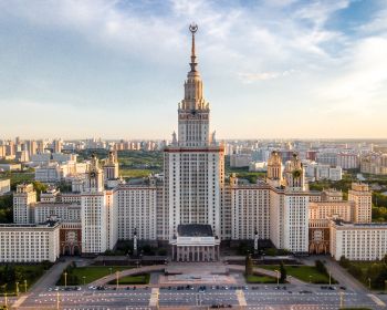 Moscow State University, Moscow, Russia Wallpaper 1280x1024