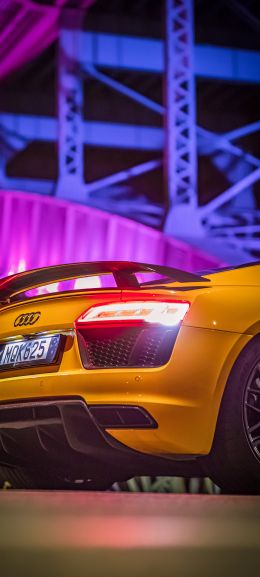 Audi R8, sports car Wallpaper 1440x3200