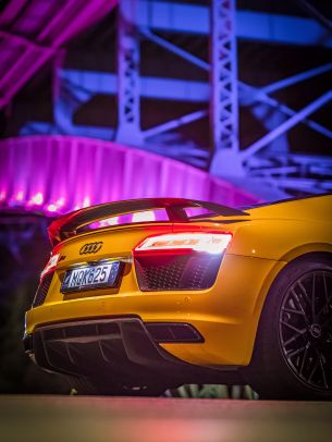 Обои 1536x2048 Audi R8, спортивная машина