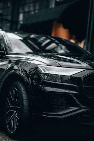 Audi, sports car, black Wallpaper 4000x6000