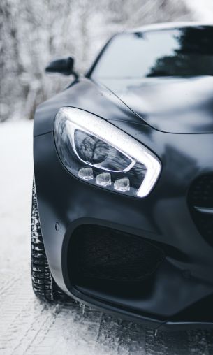 Mercedes-AMG, sports car, fara Wallpaper 1200x2000