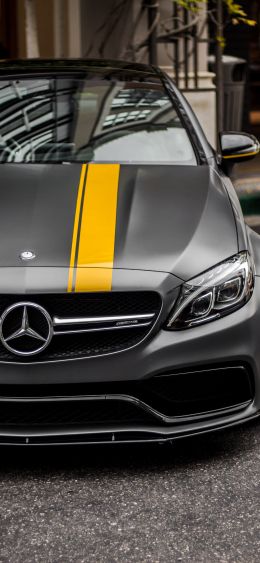 Mercedes-AMG, sports car Wallpaper 1080x2340