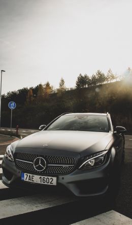 Mercedes-AMG, sports car Wallpaper 600x1024