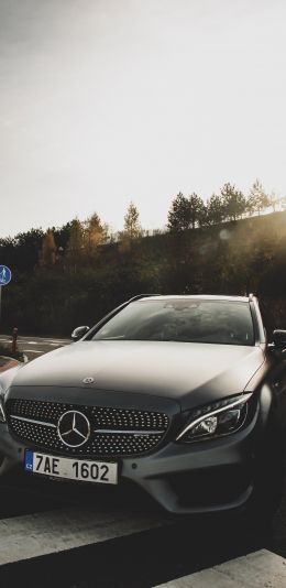 Обои 1440x2960 Mercedes-AMG, спортивная машина