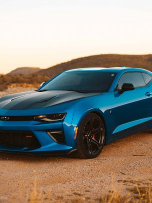 Обои 1668x2224 Chevrolet Camaro, спортивная машина, мустанг