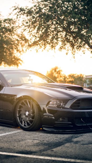 Ford Mustang, sports car, mustang Wallpaper 1440x2560