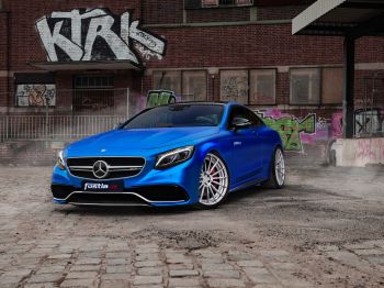 Mercedes-AMG, sports car, blue Wallpaper 1024x768