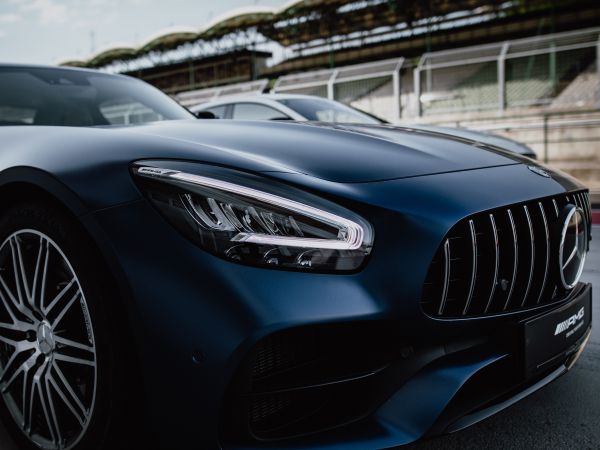 Обои 800x600 Mercedes-AMG GT, спортивная машина, черный