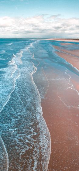 sea, shore, beach Wallpaper 1080x2340