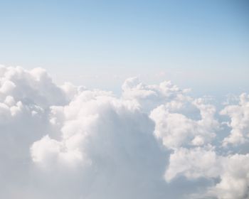 cumulus, sky, white Wallpaper 1280x1024